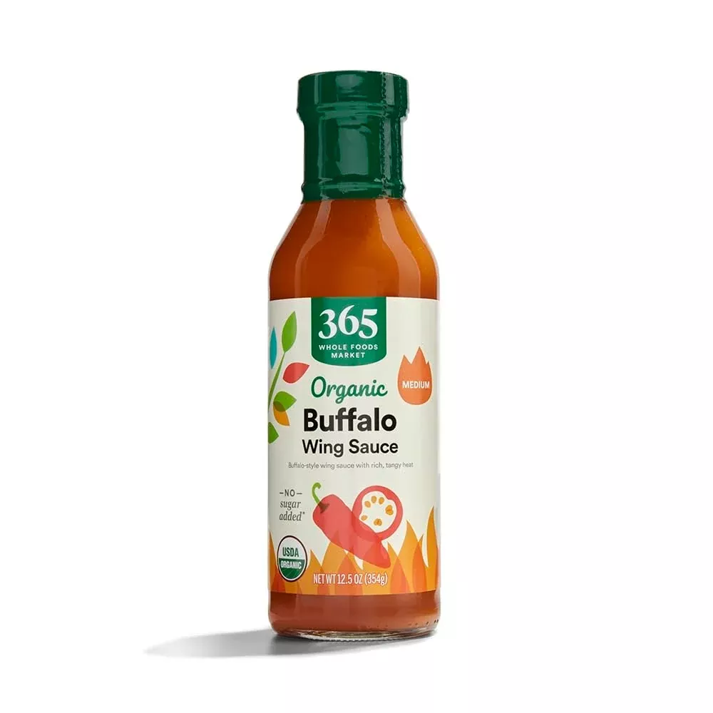 365 By Whole Foods Market Organic Buffalo Wing Sauce, 12 Ounce