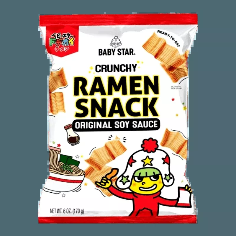 Babystar Crunchy Original Soy Ramen Snack