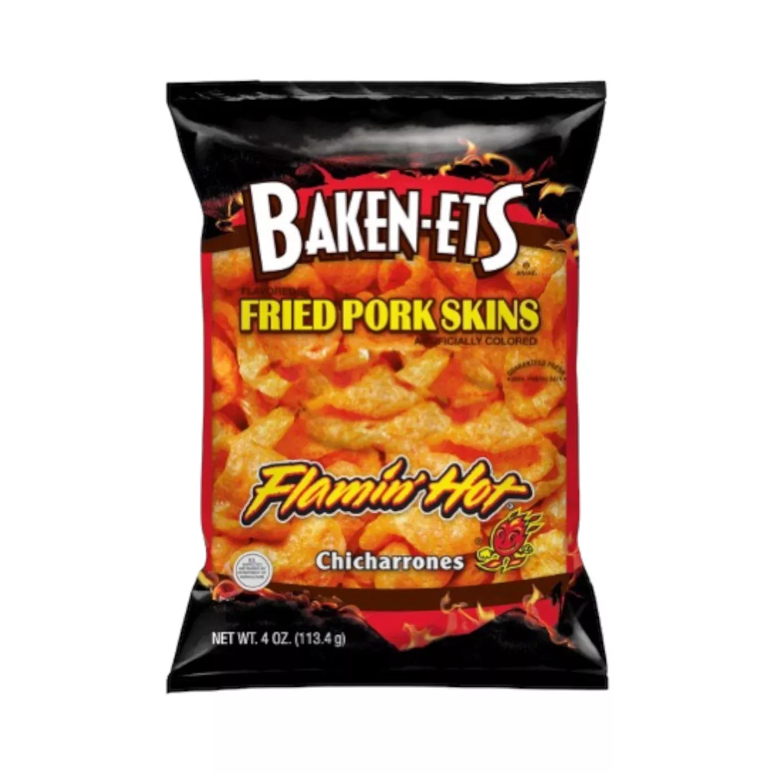 Baken-Ets Flamin Hot Pork Skins
