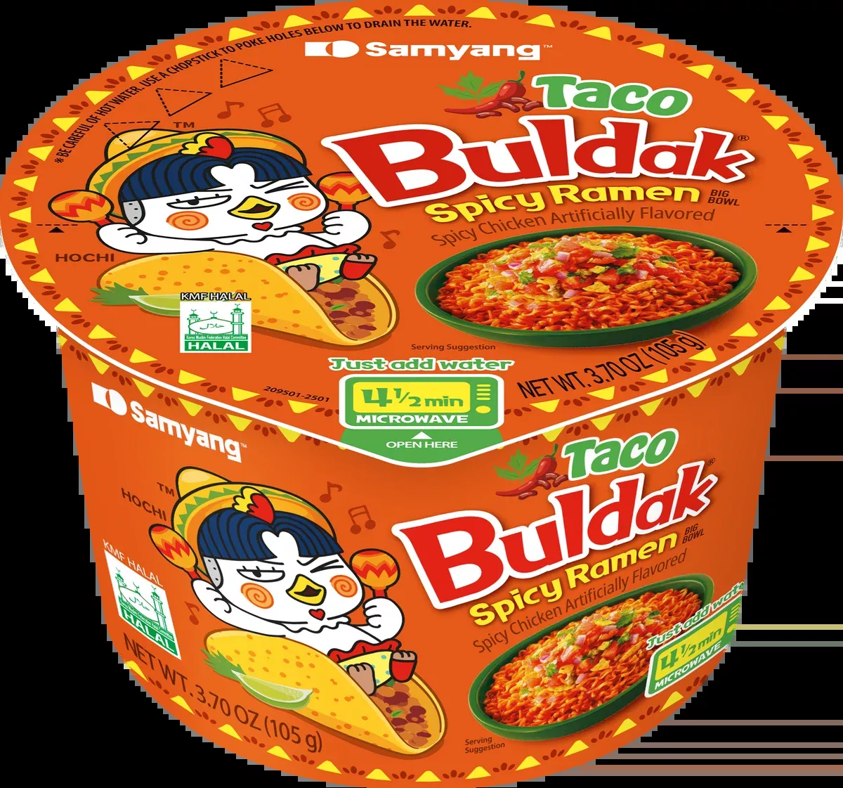 Buldak Spicy Ramen - Taco