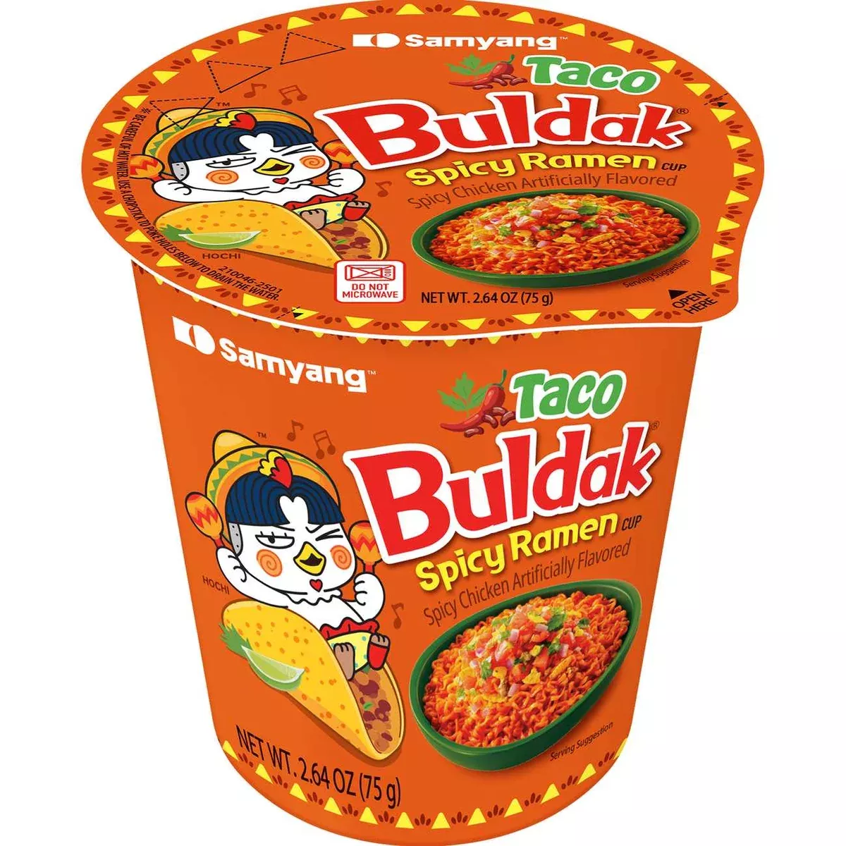 Buldak Spicy Taco Ramen