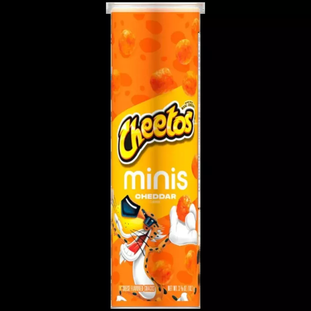 Cheetos Cheddar Minis Canister - 3.5oz (102g)