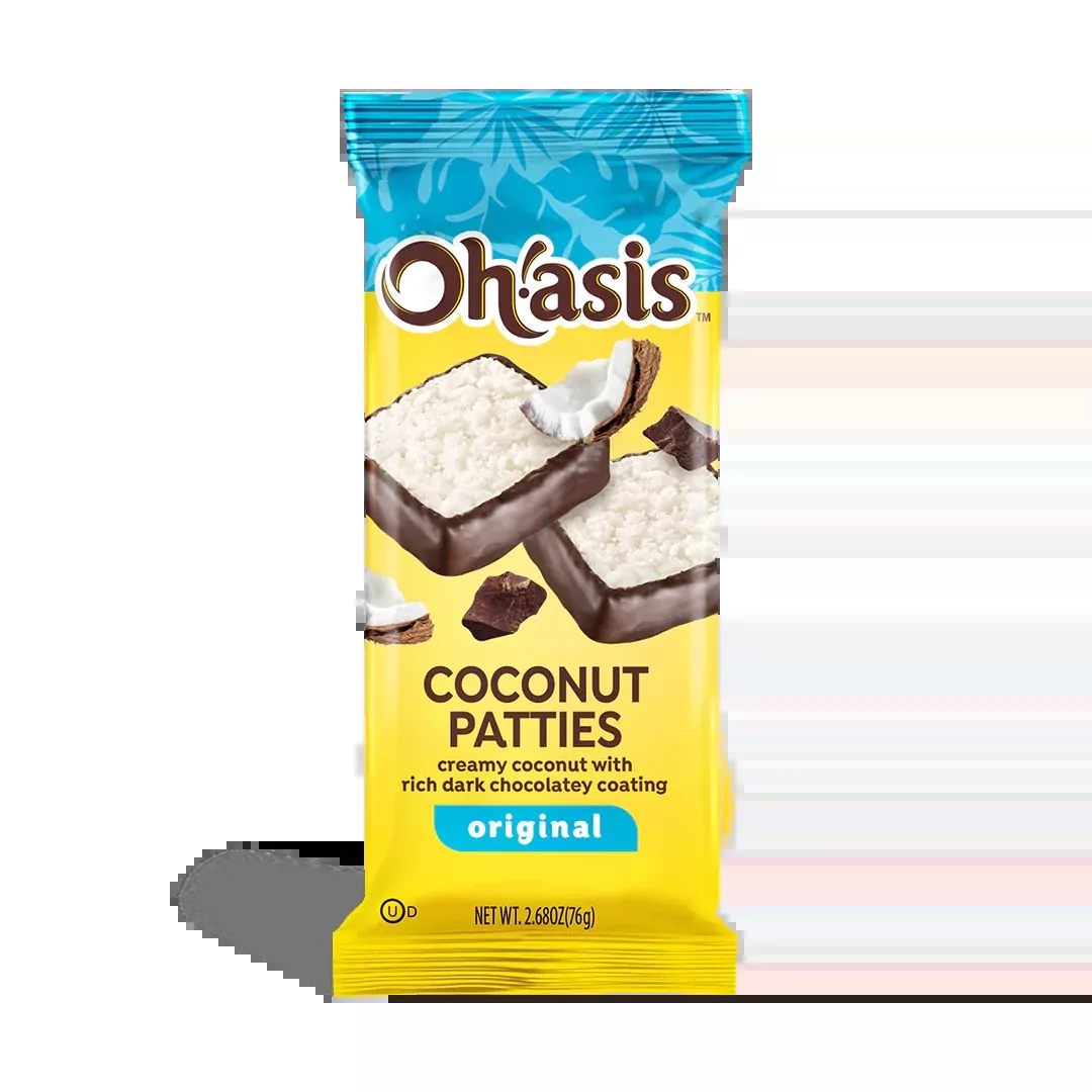 Oh'asis Coconut Patties - Original 76g