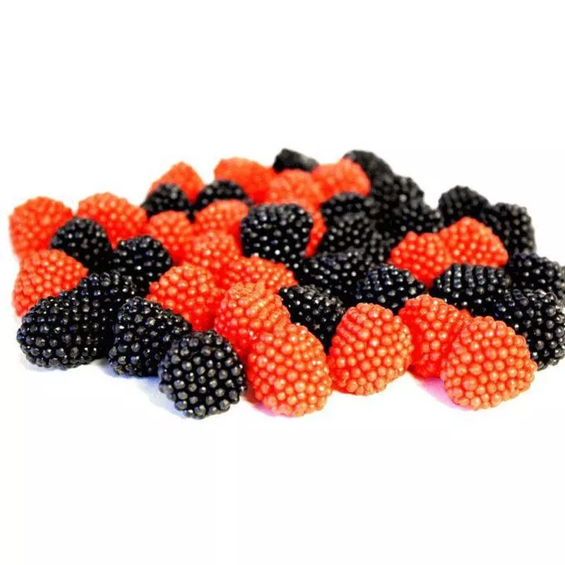Red and Black Gummie Raspberry