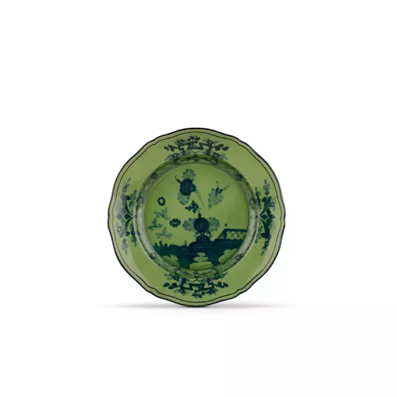 SALAD/DESSERT PLATE MALACHITE Oriente Italiano