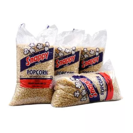 Snappy White Popcorn Kernels, 12.5 lb Bags, 4 Pack