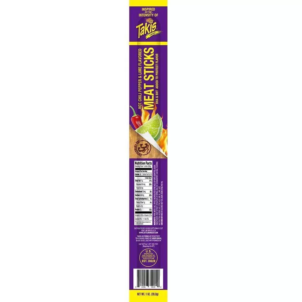 Takis Fuego Meat Stick
