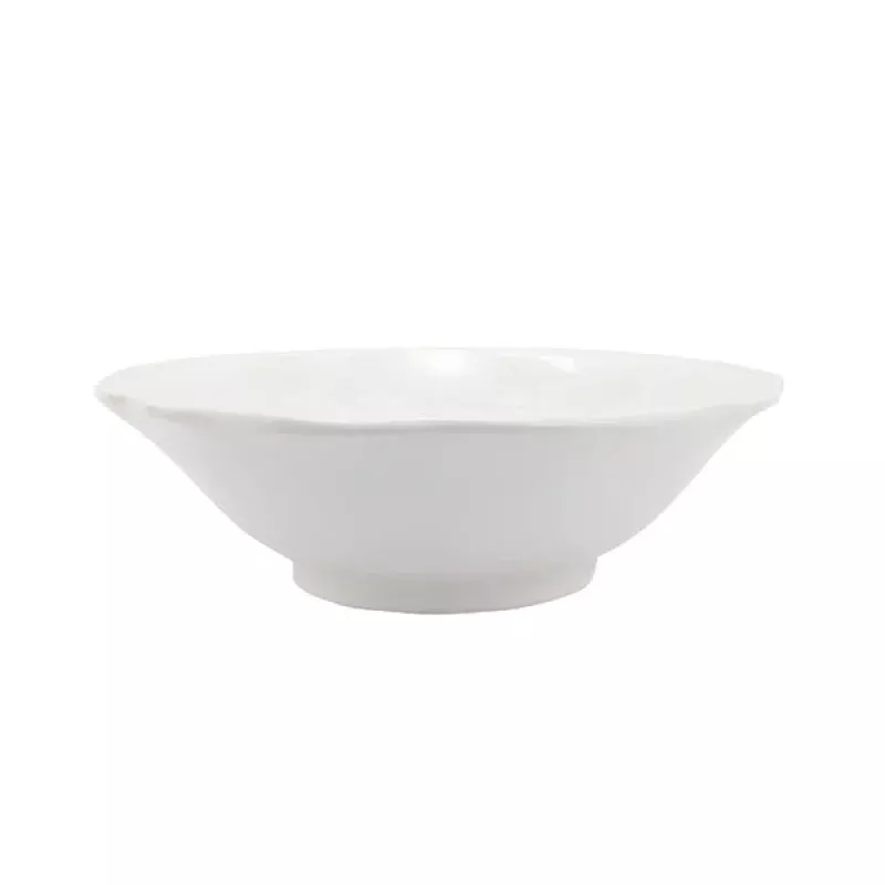 Vietri Giorno White Medium Serving Bowl